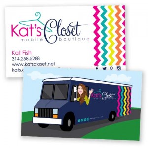 Kats Closet Business Cards