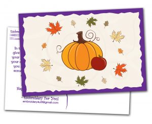 Thanksgiving Holiday Cards